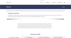 Desktop Screenshot of lfiber.com